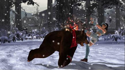 Se revisaron muchos escenarios de Tekken 3 con nuevos efectos de clima e iluminación.