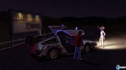“Pero Doc, ¿has construido una máquina del tiempo con un De Lorean?”