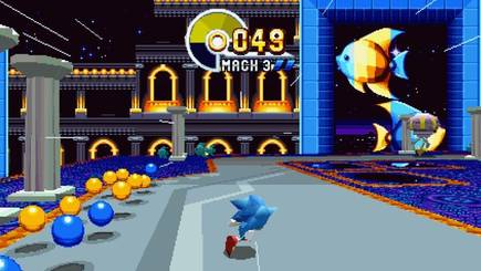 Las fases especiales recuerdan a las de ‘Sonic CD’, pero más avanzadas gráficamente.