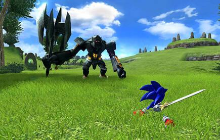 Sonic and the Black Knight.