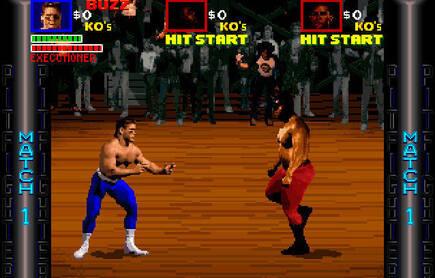Pit-Fighter es un juego que hoy está completamente olvidado, pero en su momento sorprendió por sus gráficos digitalizados.