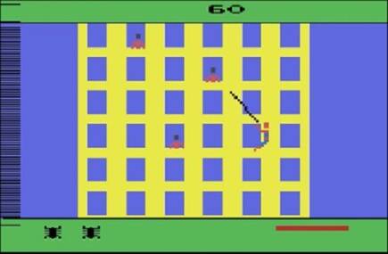 'Spider-Man' para Atari 2600 (1982), el modesto debut del Hombre ara�a en los videojuegos.