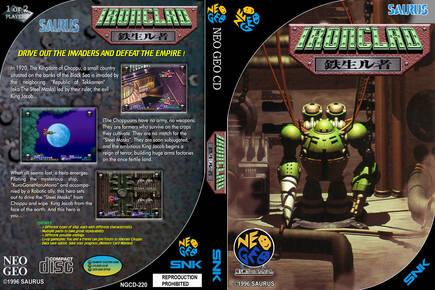 Ironclad (Saurus, SNK) 1996.