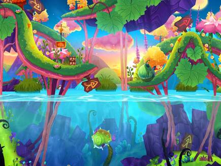 El diseño, artístico y jugable, de los niveles del juego de SEGA es asombroso. Pocos juegos han logrado sorprendernos tanto con su propuesta visual.