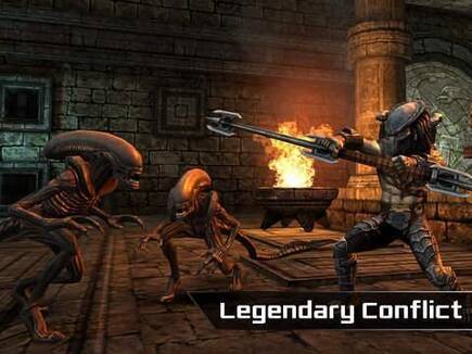 En 2013 los xenomorfos y el Predator se vieron las caras en una notable app para móviles.