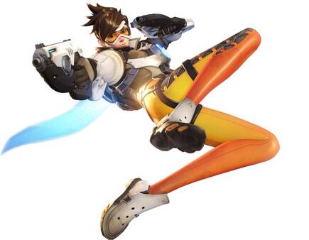 Tracer es el personaje de Overwatch que m�s revuelo caus�.