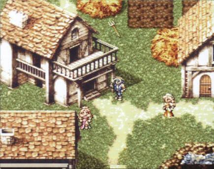 Final Fantasy VII comenzó como un juego de Super Nintendo, y lucía justo como veis aquí.