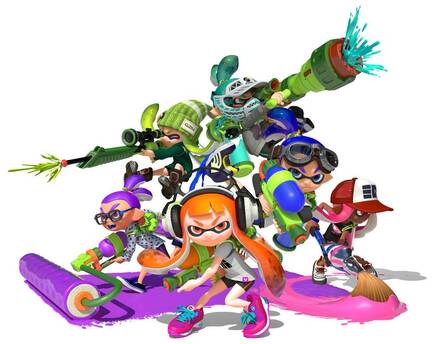 Splatoon se lanzará en el mes de mayo en exclusiva para Wii U.