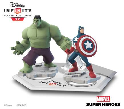 Puedes jugar en cooperativo en la misma consola simplemente poniendo otra figura en la base Infinity.