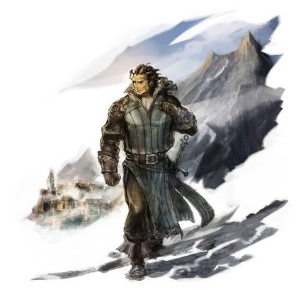 Olberic, uno de los protagonistas de este JRPG: