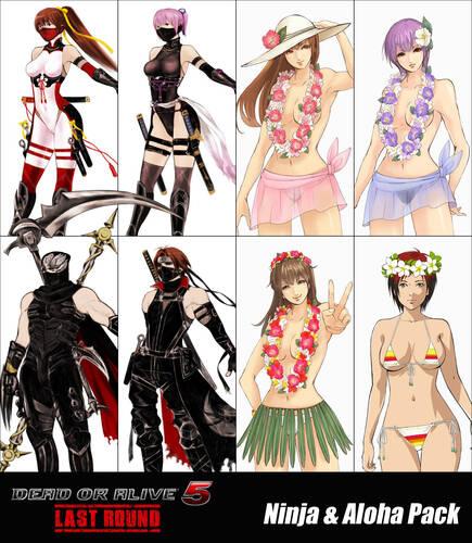 Un ejemplo de los trajes que llegarán en DoA 5: Last Round.