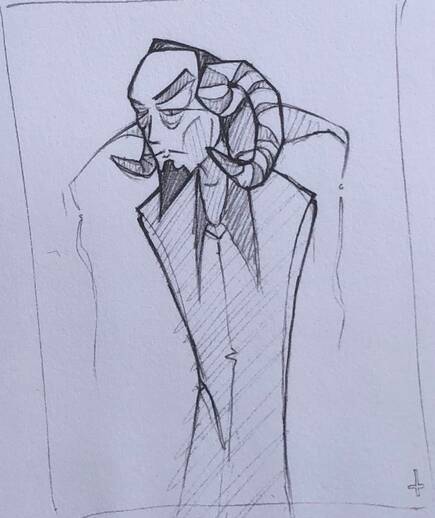 Ilustración de otro personaje.