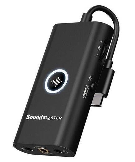 El amplificador Sound Blaster G3 es muy interesante, ofreciéndonos sonido 7.1 virtual, ecualizaciones para juegos populares y funciones como GameVoice Mix o Realzar Pisadas.