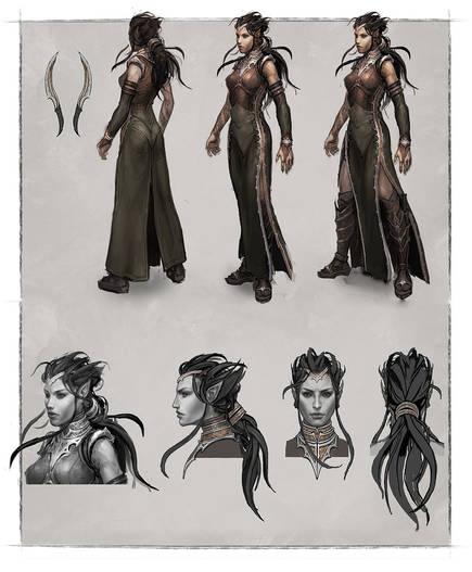 Un personaje femenino que, probablemente nos serviría de acompañante en algún momento del juego.