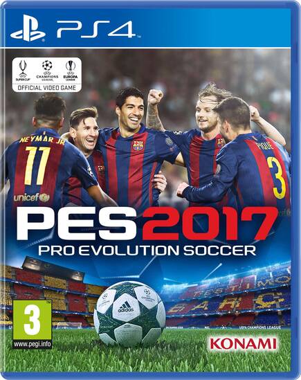 Debido al acuerdo de tres años PES 17 será un homenaje en toda regla al FC Barcelona. La portada será una declaración de intenciones.