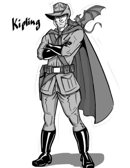 Ilustración del protagonista.