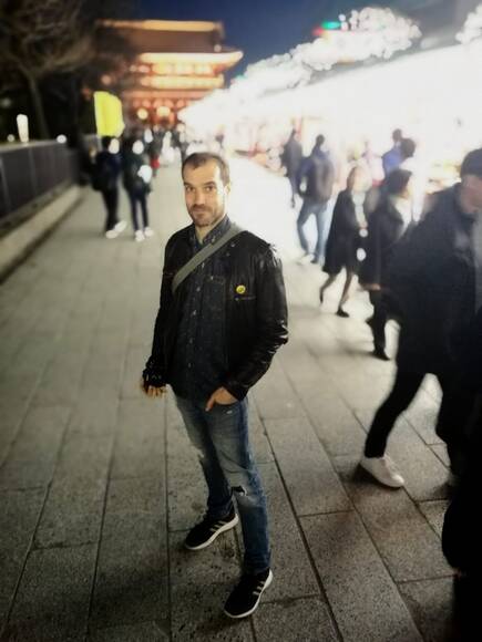 Daniel Santos, artista especializado en modelar personajes, actualmente en PlatinumGames.