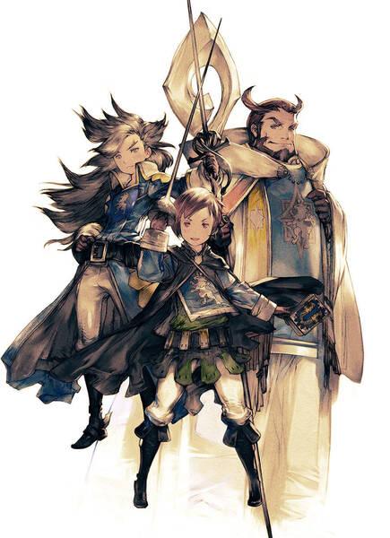 Estos serán los tres personajes principales de Bravely Second, quienes acompañarán a la misteriosa Magnolia Arch en su aventura.