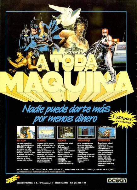 RoboCop también arrasó en España y ERBE lo lanzó de todas las maneras imaginables, incluso en packs tan chulos como este.