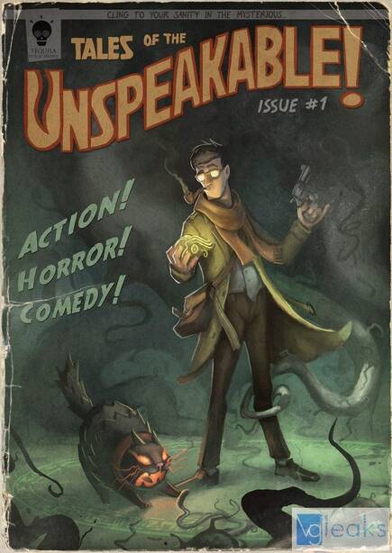 El estilo ‘pulp’ de la aventura ya era notable en las ilustraciones.
