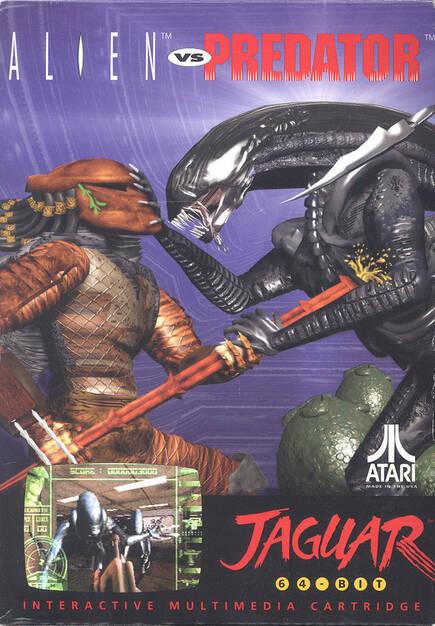 Una publicidad del juego de ‘Alien vs Predator’ para Atari Jaguar (1994).