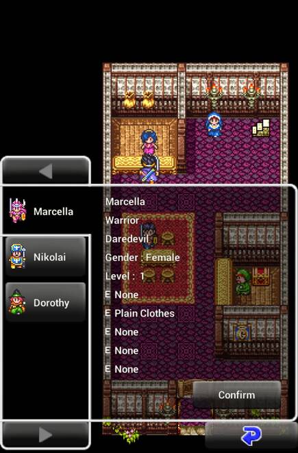 El sistema de trabajo y roles nos permite cambiar, modificar y reubicar a nuestros personajes, combinándolos y sacándole el máximo provecho en sus características.