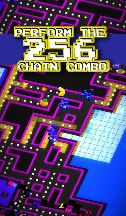 ‘Pac-Man 256’ funciona tan bien como homenaje, que repite con clase muchos de los elementos y fallos del original.