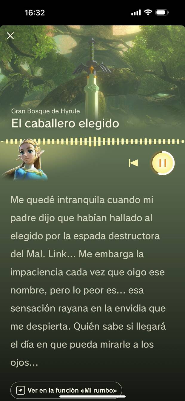Los recuerdos orales han vuelto a despertar nuestras ganas de recorrer Hyrule de cabo a rabo. Escuchar el sonido del radar cuando nos acercamos a uno nos emociona casi tanto como cuando escuchamos el sensor de santuarios.