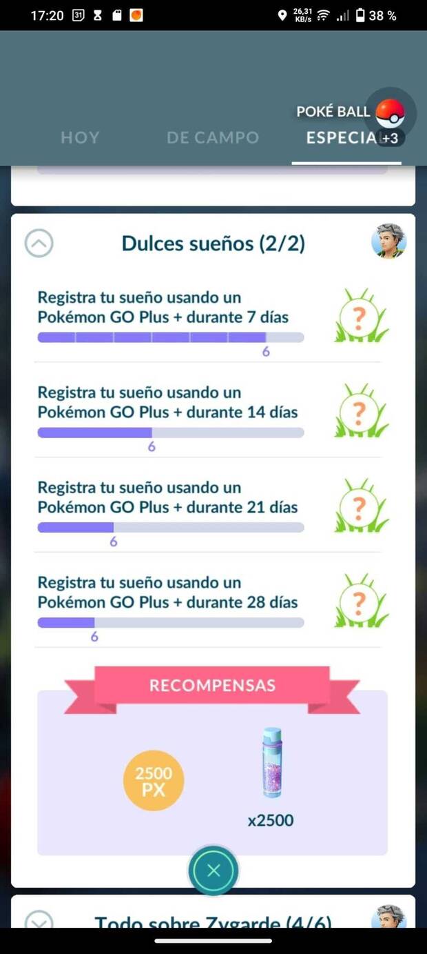 Al vincular Pokémon Go Plus + con Pokémon GO! Aparece una misión especial.