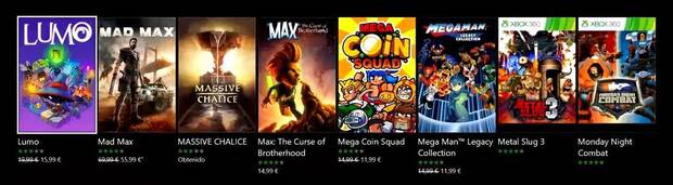 Los juegos de Xbox One en el servicio tendrán un 20 % de descuento.