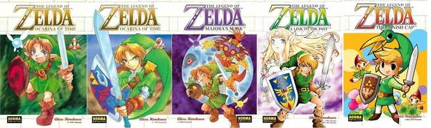La adaptación al manga de Zelda