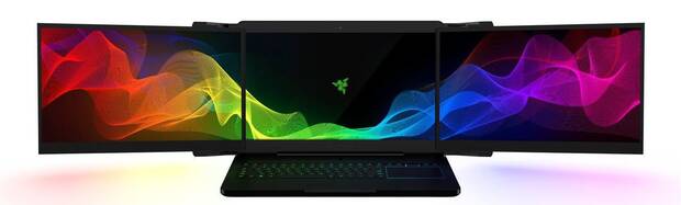 Project Valerie, un portátil con tres pantallas.