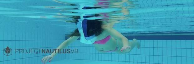 Por surrealista que parezca la idea, esto era Project Nautilus VR.