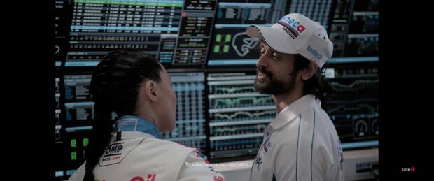 Cada fragmento de serie antes de la carrera apenas durará un par de minutos y se relaciona con lo que jugaremos inmediatamente después.