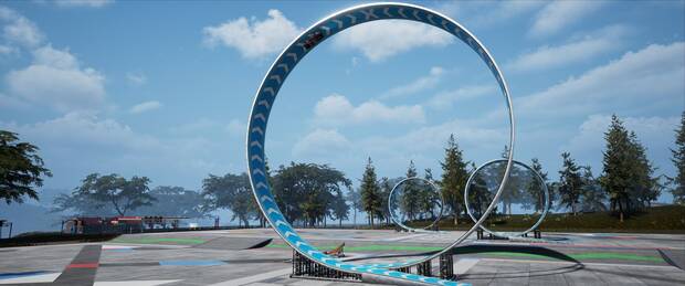 Es, en general, un juego mucho más orientado a las acrobacias y la creación.