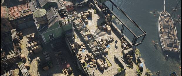 Hay policía por todas partes, pero por suerte los escenarios siempre ofrecen cobijo.