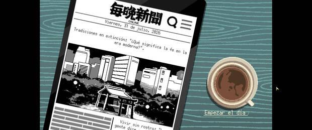 El juego se estructura en distintos días de un mes de agosto en Tokio.