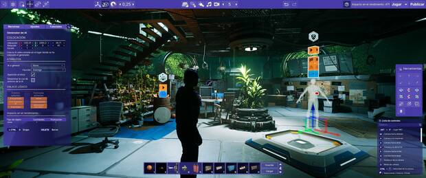 El creador es muy completo, pero requiere paciencia y trabajo.