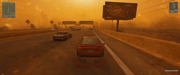 Hay muchas cosas trabajadas en lo tcnico. Las tormentas de arena, por ejemplo, lanzan por los aires multitud de objetos del escenario, todos con sus propias fsicas.