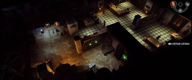 En cada nivel se presenta un pequeño ‘puzle’ de infiltración que nos obliga a explorar todas las posibilidades del escenario y nuestros personajes.