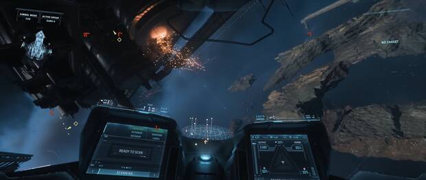 Como no podía ser de otra manera en un heredero espiritual de ‘Wing Commander’, las batallas espaciales serán las grandes protagonistas del juego.