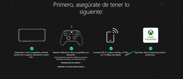 Estos son los requisitos necesarios para poder probar Project xCloud si te escogen para su beta.