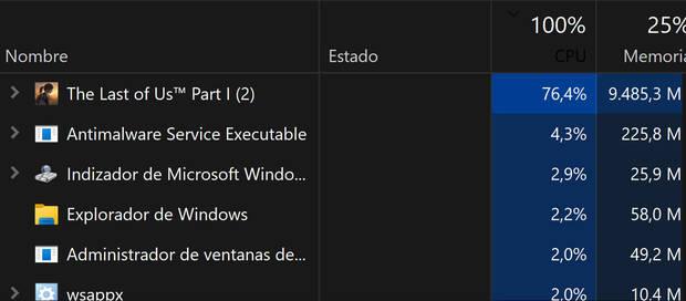 La compilación de shaders come demasiados recursos de nuestro procesador.