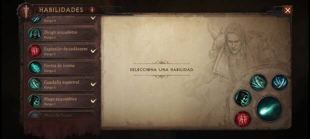 Nos hemos decantado por el Nigromante, una de nuestras clases favoritas que nos permite controlar a los no muertos y otras fuerzas del más allá.
