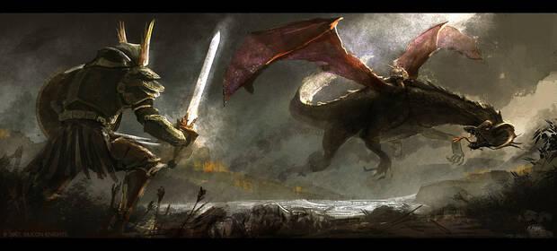 Ilustración de Rain Park que deja ver la epicidad de las aventuras planeadas para este proyecto.