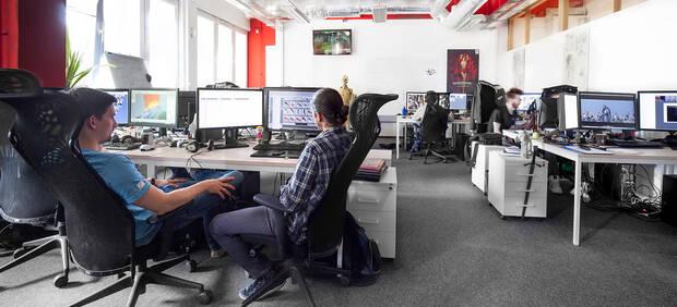 Las oficinas de CD Projekt RED.