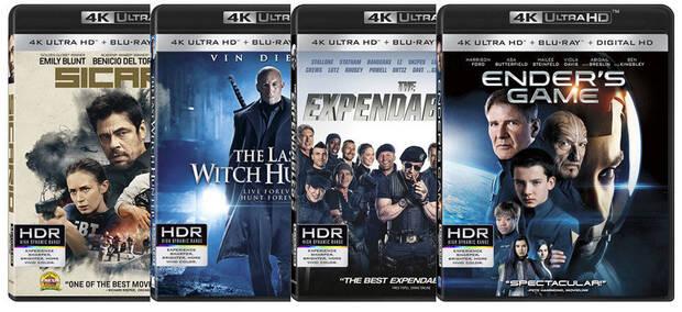 Warner, Sony, Fox, Lionsgate y distintas productoras, ya han comenzado a trasladar su catálogo el formato físico UHD.