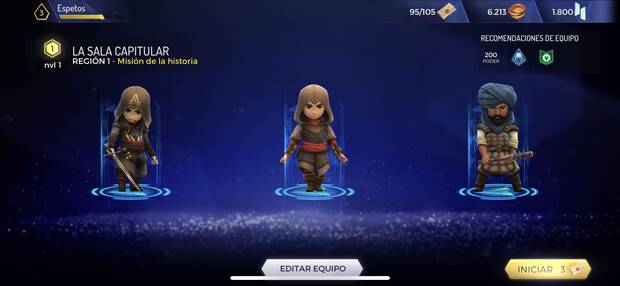 La idea es que cada jugador creer su propia Hermandad y configure un equipo ideal para resolver las distintas misiones.