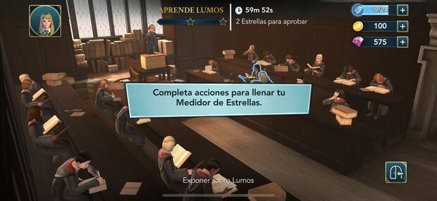 Pasaremos gran parte del tiempo completando tareas básicas en las clases, realizando pequeños minijuegos y avanzando o progresando con nuestro personaje.