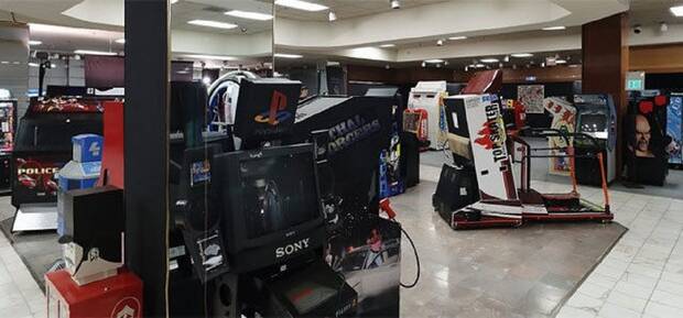 Un pequeño rincón de la gigantesca parte de Neverland en la que Jackson guardaba sus consolas y recreativas.